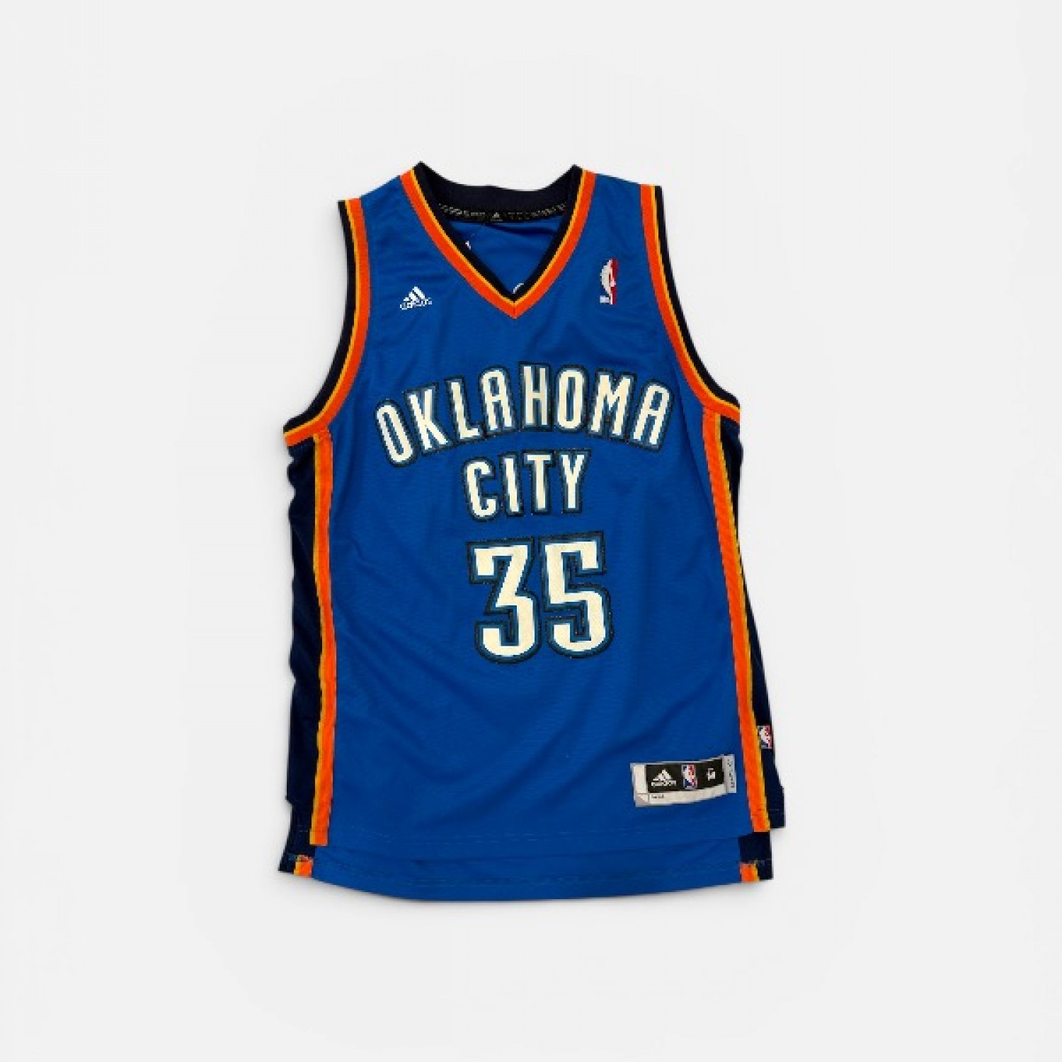 OKLAHOMA CITY THUNDER DURANT 35 ADIDAS NBA JERSEY M